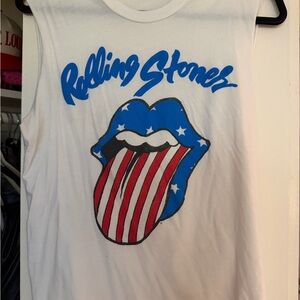 Daydreamer White Graphic Tank